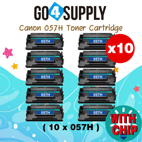 Compatible Canon 057H Black High Yield (WITH CHIP) Toner Cartridge use for Canon imageCLASS LBP228dw, LBP227dw, LBP226dw MF449dw, MF448dw, MF445dwLaser Printers