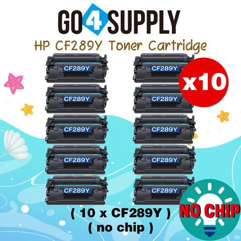 Compatible HP 89Y CF289Y (NO CHIP, 20,000 pages) Toner Cartridge use for HP LaserJet Enterprise Flow MFP M528c, M528z; HP LaserJet Enterprise M507dn, M507dng, M507n, M507x; HP LaserJet Enterprise MFP M528dn, MFP M528f Printers