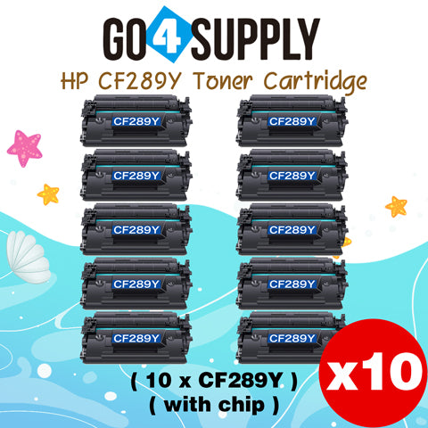 Compatible HP 89Y CF289Y (WITH CHIP, 20,000 pages) Toner Cartridge use for HP LaserJet Enterprise Flow MFP M528c, M528z; HP LaserJet Enterprise M507dn, M507dng, M507n, M507x; HP LaserJet Enterprise MFP M528dn, MFP M528f Printers