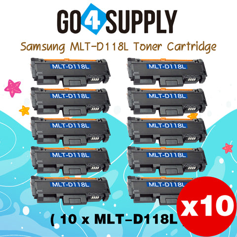 Compatible Samsung MLT-D118L D118L MLTD118L (High Yield) Toner Cartridge use with Samsung Xpress M3015DW, XpressM0365FW Printers