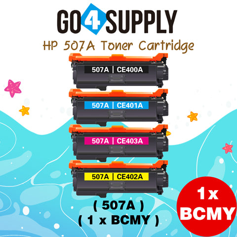 Compatible HP 507A CE403A CE400A CE401A Yellow Toner Cartridge to use for HP Laserjet 500 Color M551 M551n M551dn M575c Printers