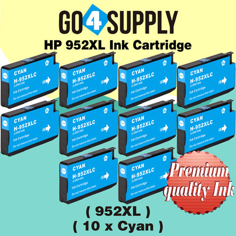 Compatible Cyan HP 952xl Ink Cartridge Used for HP OfficeJet Pro 7720/7740/8210/8216/8702/8710/8715/8720/8725/8730/8740 All-in-One Printer
