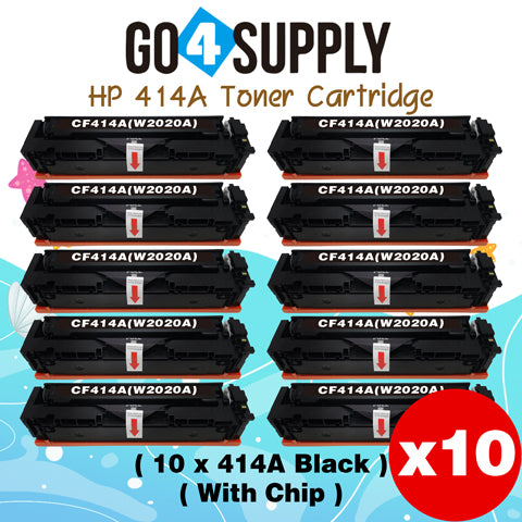 Compatible HP Black W2020A CF414A (WITH CHIP) Toner Cartridge Used for Color LaserJet Pro M454dn/M454dw; MFP M479dw/M479fdn/M479fdw/M454nw; Enterprise M455dn/ MFP M480f/ MFP M480f; Color LaserJet Managed E45028