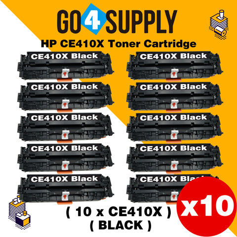 Compatible Black HP 410 CE410X 410X Toner Cartridge Used for HP Laserjet Enterprise 300 color M351/ MFP M375nw; 400 color M451nw/M451dn/M451dw/ MFP M475dn/M475dw Printer