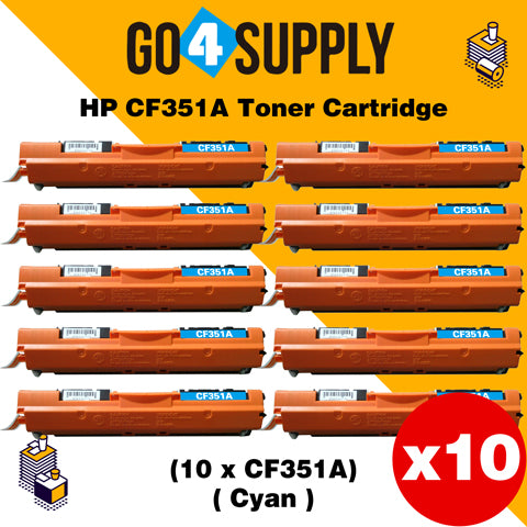 Compatible Cyan HP 351 CF351A 351A Toner Cartridge Used for HP Laserjet Pro M176/m176fn/M177/177FW Printer