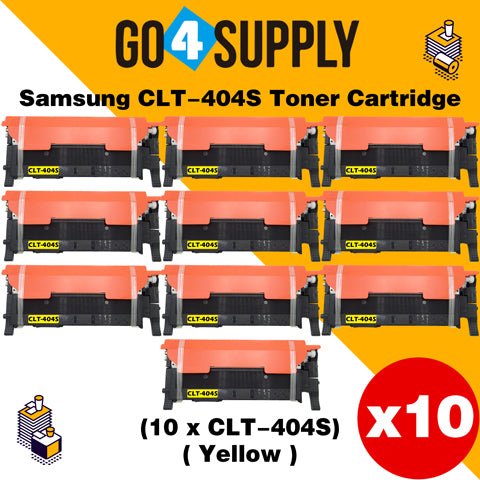 Compatible Yellow Samsang 404 CLT404S CLT-404S Toner Cartridge Used for Samsung SL-C430W/C430/C432W; SL-C432/C433W/C433; SL-480FW/C480/C480FN; SL-C480FW/C480W/482; SL-C482FW/C482W; SL-483/C483W/C483FW