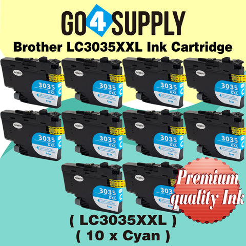 Compatible Cyan Brother 3035xxl LC3035xxl Ink Cartridges Used for Brother MFC-J805DW, MFC-J805DW XL, MFC-J815DW, MFC-J995DW, MFC-J995DW XL Printer