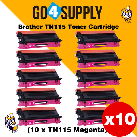 Compatible Magenta Brother TN115 TN-115 Toner Cartridge Used for Brother HL-4040CN 4050CDN 4070CDW MFC-9440CN 9450CDN 9840CDW DCP-9040CN 9045CDN