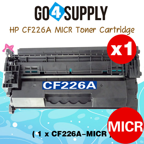Compatible (High Yield) HP Micr Toner Cartridge CF226X 226X Used for LaserJet Pro MFP M426dw/M426fdn/M426fdw; LaserJet Pro M402dn/M402n/M402dw/M402d Printers