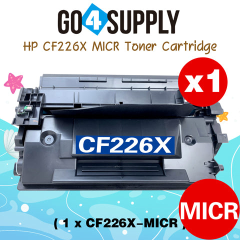 Compatible (Standard Yield) HP Micr Toner Cartridge CF226A 226A Used for LaserJet Pro MFP M426dw/M426fdn/M426fdw; LaserJet Pro M402dn/M402n/M402dw/M402d Printers