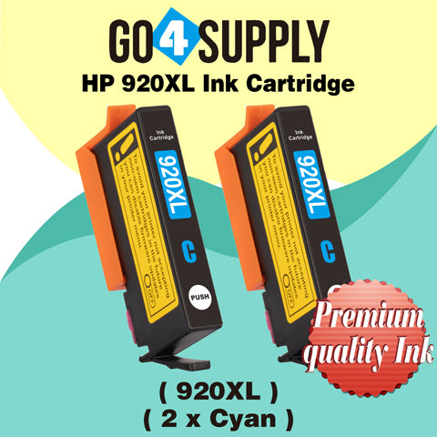 Compatible Cyan HP 920xl Ink Cartridge Used for HP Officejet 6000 /6500 /6500 Wireless/6500A /7000/7500/7500A Printers