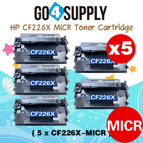 Compatible (High Yield) HP Micr Toner Cartridge CF226X 226X Used for LaserJet Pro MFP M426dw/M426fdn/M426fdw; LaserJet Pro M402dn/M402n/M402dw/M402d Printers