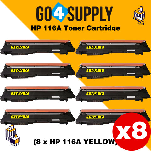 Compatible Yellow HP 116A W2062A Toner Cartridge Used for HP Color Laser MFP 179fnw/ 178nw; Color Laser 150a/ 150w/ 150nw Printer