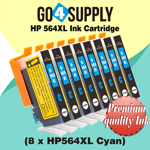 Compatible Cyan HP 564xl Ink Cartridge Used for Photosmart premium C309a/C309g/C309n/C310a/C310b/C310c/C410a/C410b/C410d; Photosmart eStation C510a/Deskjet 3070A/3520/3521/3522/3526 Printer