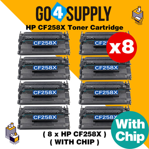 Compatible (WITH CHIP) HP 258X CF258X 58X Toner Cartridge Used for HP LaserJet Pro M404n/M404dn/M404dw; MFP M428dw/M428fdn/M428fdw Printer