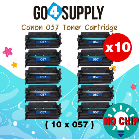 Compatible Canon 057 Black (3009C001) NO CHIP Toner Cartridge use for Canon imageCLASS MF449dw, MF448dw, MF445dw, LBP228dw, LBP227dw, LBP226dw Laser Printers