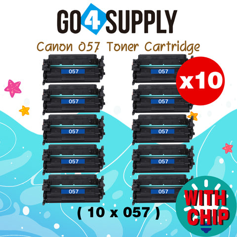 Compatible Canon 057 Black (3009C001) WITH CHIP Toner Cartridge use for Canon imageCLASS MF449dw, MF448dw, MF445dw, LBP228dw, LBP227dw, LBP226dw Laser Printers