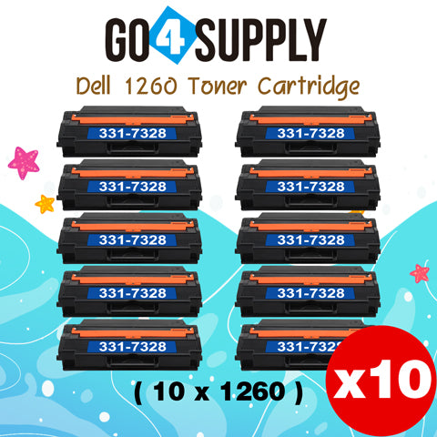 Compatible Dell 331-7328 RWXNT DRYXV Toner Cartridge Used for Dell B1260dn B1260 B1265dn B1265dnf B1265dfw Series Printers