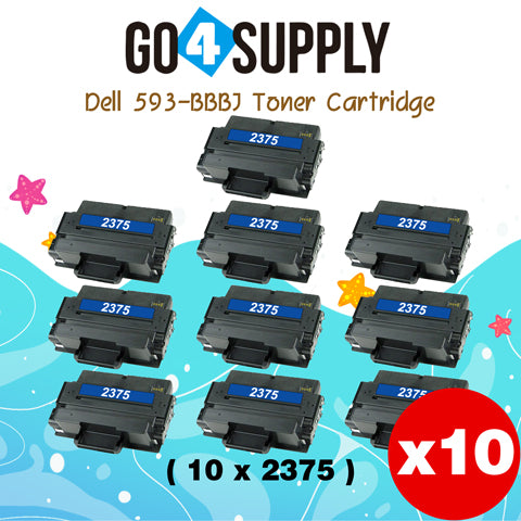 Compatible Dell 593-BBBJ 8PTH4 C7D6F B2375 Toner Cartridge Used for Dell B2375dnf B2375dfw B2375 2375dnf Printers