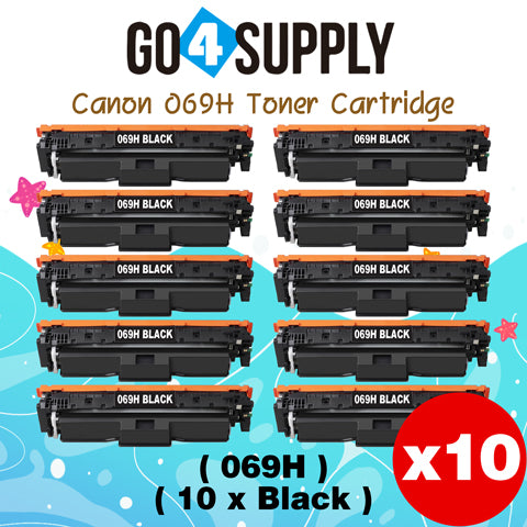 Compatible Canon 069H 069 Black Toner Cartridge Used for Canon imageCLASS MF753Cdw MF751Cdw LBP673cdw LBP674Cdw Series Printers