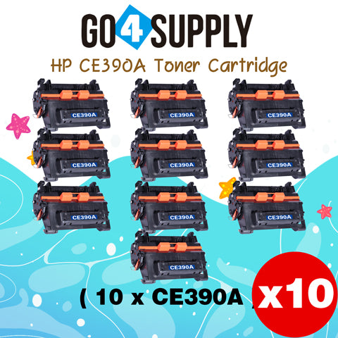 Compatible HP 90A CE390A 390A Toner Cartridge work with HP LaserJet Enterprise 600 Printer M602dn, M602n, M602x, M603dn, M603n, M603xh; LaserJet Enterprise M4555f MFP, M4555fskm MFP, M4555h MFP Printers