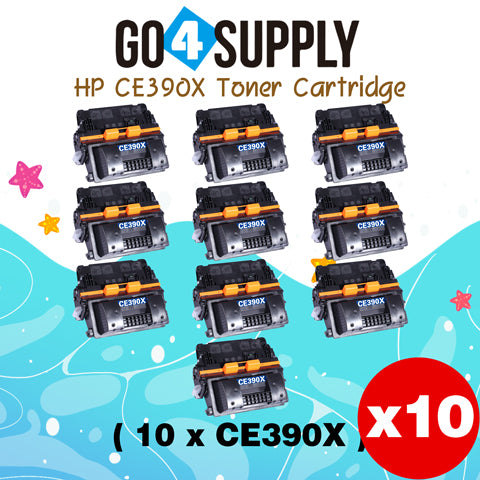 Compatible HP 90X 390X CE390X Toner Cartridge work with HP LaserJet Enterprise 600 Printer M602dn, M602n, M602x, M603dn, M603n, M603xh; LaserJet Enterprise M4555f MFP, M4555fskm MFP, M4555h MFP Printers