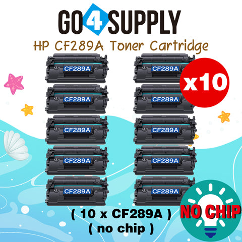 Compatible HP 89A CF289A (NO CHIP) Toner Cartridge use for HP LaserJet Enterprise Flow MFP M528c, M528z; HP LaserJet Enterprise M507dn, M507dng, M507n, M507x; HP LaserJet Enterprise MFP M528dn, MFP M528f Printers