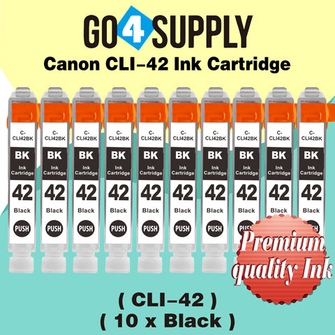 Compatible Canon CLI 42 CLI42 CLI-42 (Black) Ink Cartridge use with PIXMA Pro-100 Pro 100 Printers