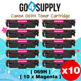 Compatible Canon 069H 069 Magenta Toner Cartridge Used for Canon imageCLASS MF753Cdw MF751Cdw LBP673cdw LBP674Cdw Series Printers