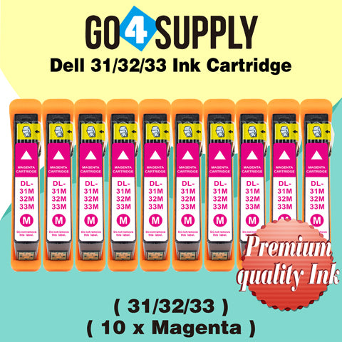 Compatible Dell Standard Capacity Magenta Ink Cartridge (Series 31) for Dell V525w V725w All-in-One Wireless Inkjet Printers