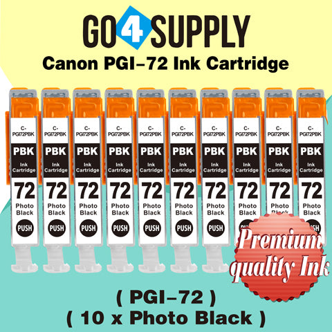 Compatible Canon PGI 72 PGI72 PGI-72 (Photo Black) Ink Cartridge use with PIXMA Pro-10 Pro 10 Pro10S PRO-10S Pro 10 Printers