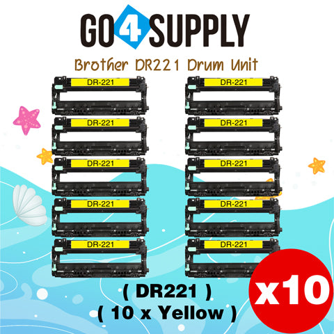 Compatible Brother DR221 DR-221 DR221CL Yellow Drum Unit Used for Brother HL-3140cw, HL-3170cdw, HL-3180CDW, MFC-9130cw, MFC-9330cdw, MFC-9340cdw, DCP-9020CDN Printer