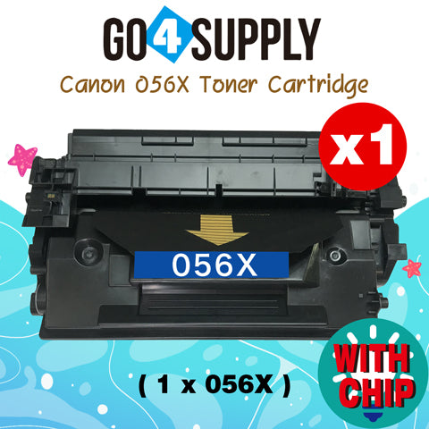 Compatible (WITH CHIP) Canon 056H CRG-056H CRG056H Toner Cartridge Use for Canon ImageCLASS LBP325dn LBP325X MF543dw MF543X MF542X Printers