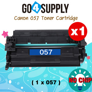 Compatible Canon 057 Black (3009C001) NO CHIP Toner Cartridge use for Canon imageCLASS MF449dw, MF448dw, MF445dw, LBP228dw, LBP227dw, LBP226dw Laser Printers