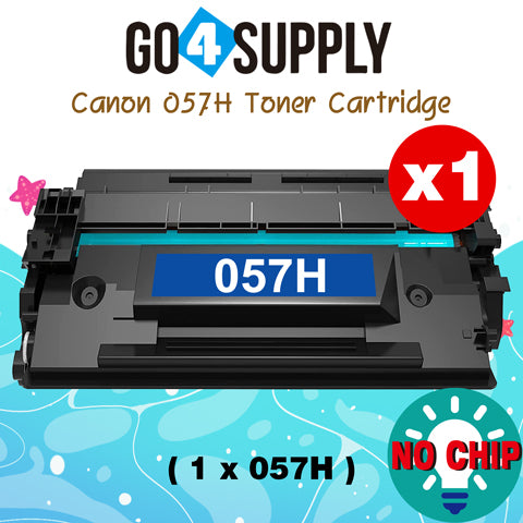 Compatible Canon 057H Black High Yield (NO CHIP) Toner Cartridge use for Canon imageCLASS LBP228dw, LBP227dw, LBP226dw MF449dw, MF448dw, MF445dwLaser Printers