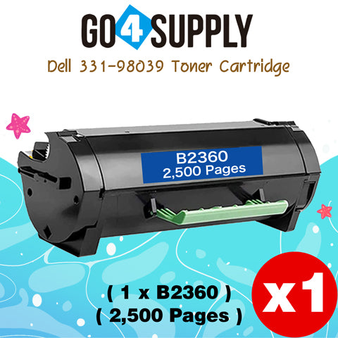 Compatible Dell 331-9803 RGCN6 2360DN Toner Cartridge Used for Dell B2360d, B2360dn, B3460dn, B3465dn, B3465dnf Printers