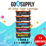 Compatible Combo Set HP 504A CE250A CE251A CE252A CE253A to use for HP Color LaserJet CM3530 MFP, CM3530fs MFP, CP3525dn, CP3525n, CP3525x Printers