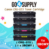 Compatible BCMY SET Canon 075 Toner Cartridge Used for imageCLASS LBP646Cdw / LBP647Cdw / MF662Cdw / MF663Cdw / MF665Cdw