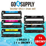 Compatible Brother DR221 DR-221 DR221CL Drum Unit Used for Brother HL-3140cw, HL-3170cdw, HL-3180CDW, MFC-9130cw, MFC-9330cdw, MFC-9340cdw, DCP-9020CDN Printer (4 Pack)