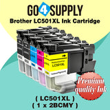 Brother LC501XL Compatible Ink Cartridge - 1x2BCMY-LC501XL | MFC-J1260DW, MFC-J1360DW, MFC-J1410DW, DCP-J100, DCP-J105, MFC-J200