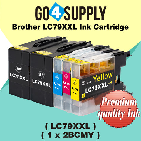 Compatible Brother Cyan LC79XXL LC-79 XXL Ink Cartridge Used for Brother MFC-J6510DW, MFC-J6710DW, MFC-J6910DW, MFC-J5910CDW, MFC-J6710CDW, MFC-J6910CDW, MFC-J5910DW Printers