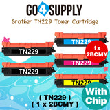 Compatible Combo Set Brother TN-229 TN229 Toner Cartridge Used in Brother HL-L3220cdw L3280cdw L3295cdw L3300cdw 8245cdw MFC-L3720cdw L3765cdw L3780cdw L8395cdw Printers