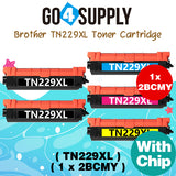 Compatible Combo Set Brother TN-229XL TN229XL Toner Cartridge Used in Brother HL-L3220cdw L3280cdw L3295cdw L3300cdw 8245cdw MFC-L3720cdw L3765cdw L3780cdw L8395cdw Printers