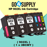 Compatible Combo Set HP 902XL 902 XL Ink Cartridge Used for HP OfficeJet 6954 6958 6962, OfficeJet Pro 6968 6975 6978 Printers