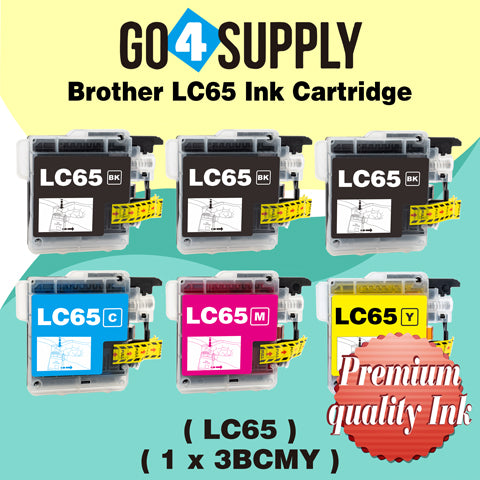 Compatible Cyan Brother LC65 Ink Cartridge Used for MFC-5890CN/5895CW/6490CW/6890CDW/J220/J265w/J270w/J410/J410w/J415W/J615W/J630W