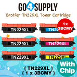 Compatible Combo Set Brother TN-229XL TN229XL Toner Cartridge Used in Brother HL-L3220cdw L3280cdw L3295cdw L3300cdw 8245cdw MFC-L3720cdw L3765cdw L3780cdw L8395cdw Printers