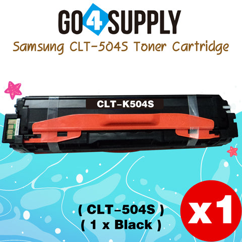 Compatible SAMSUNG CLT504S CLT-504S Toner Cartridge to use for SAMSUNG SL-C1810W SL-C1860FW CLX-4195N CLX-4195FN CLX-4195FW CLP-415N CLP-415NW Printers (Yellow)