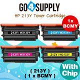 Compatible HP 213Y W2132Y Yellow Toner Cartridge Used for HP LaserJet Enterprise 5700dn/6700dn/6701dn, Color LaserJet EnterpriseVFP 5800f/5800dn/6800dn, Color LaserJet Enterprise Flow MFP5800zf/6800zf/6800zfsw/6800zfw Printers