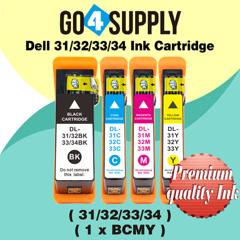 Compatible Dell Standard Capacity Black Ink Cartridge (Series 31) for Dell V525w V725w All-in-One Wireless Inkjet Printers
