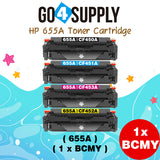 Compatible HP CF451A 655A Cyan Toner Cartridge to use for HP Color LaserJet Enterprise Flow MFP M681f, M681z, M682z; HP Color LaserJet Enterprise M652dn, M652n, M653dh, M653dn, M653x; HP Color LaserJet Enterprise MFP M681dh, M681f Printers